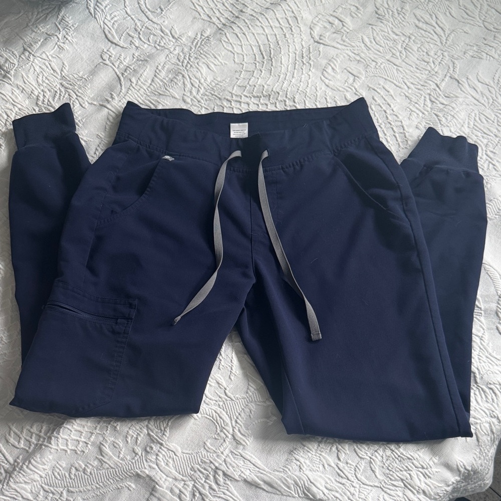 Figs Technical Collection Navy Pants
